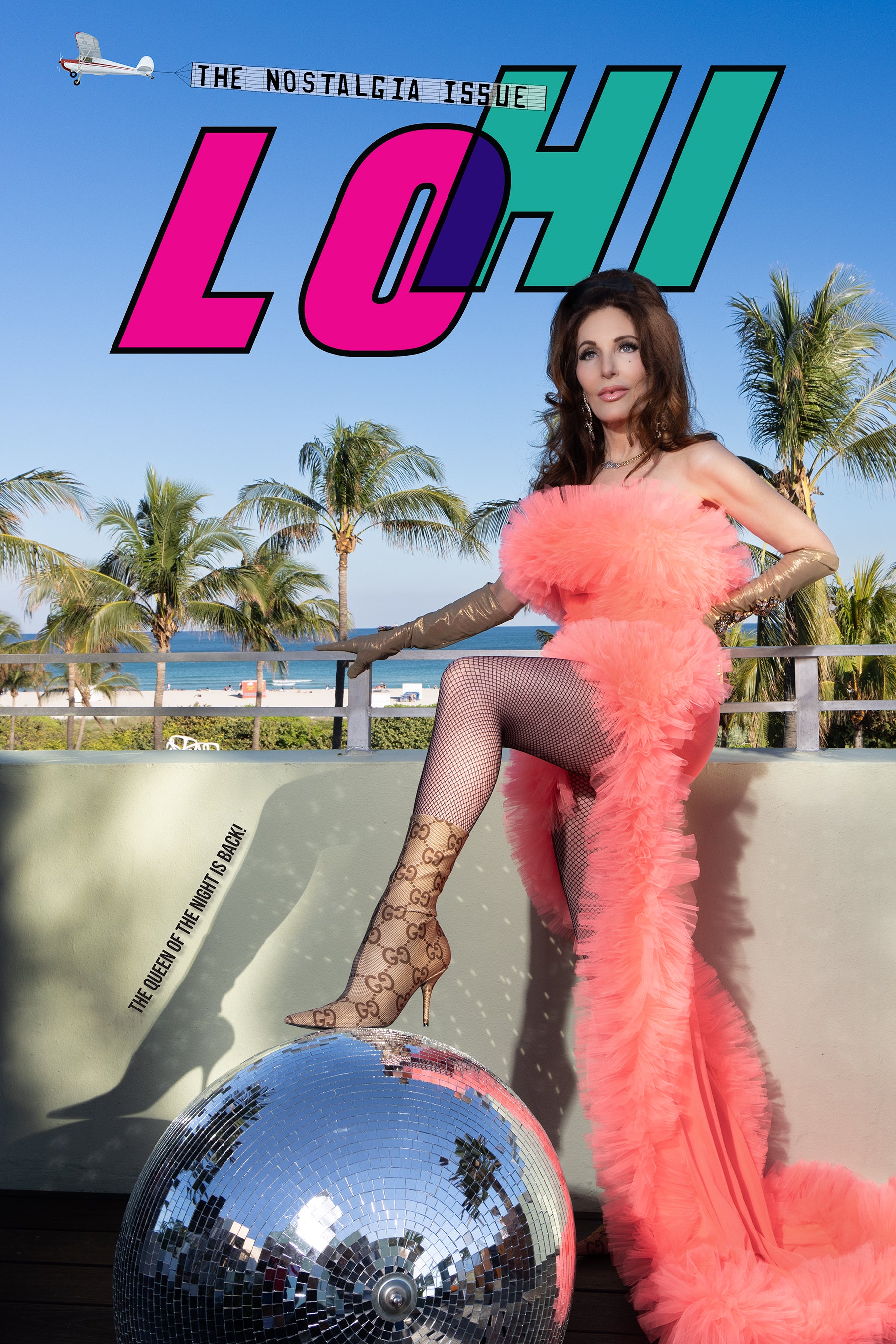 LoHi Magazine Issue 4 Queen of The Night- Nostalgia Issue Miami Beach in the 80's and 90's